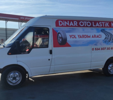 Afyonkarahisar Dinar | 7/24 Yol Yardım – Dinar Oto Lastik Kirli fotoğrafı